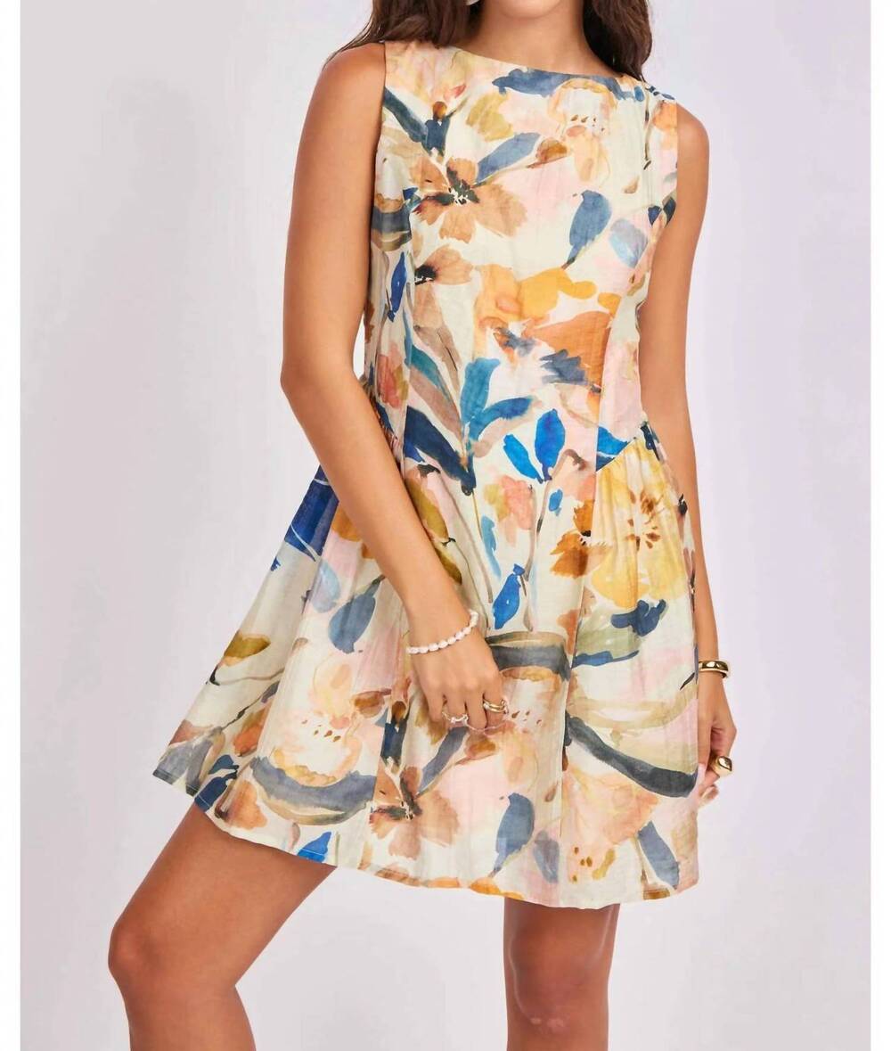NEW SAGE THE LABEL women's fall mini dress